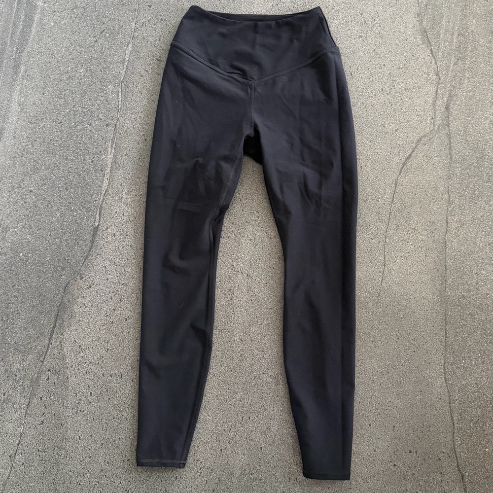 Sincerely Jules for Bandier high waisted full length Leggings sz XS black soft